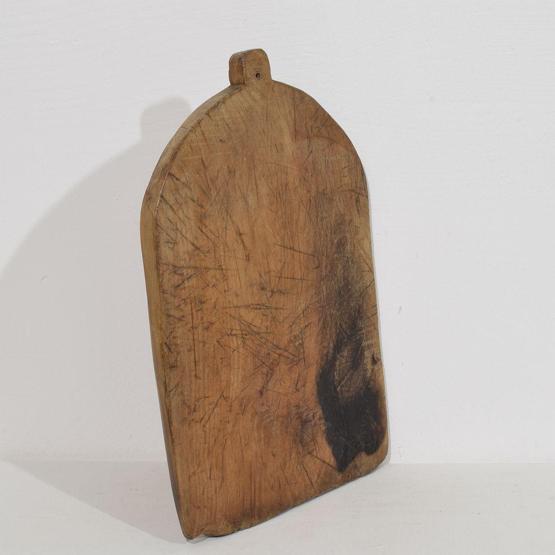 Collection of Four Rare French, 19th Century, Wooden Chopping or Cutting Boards 3