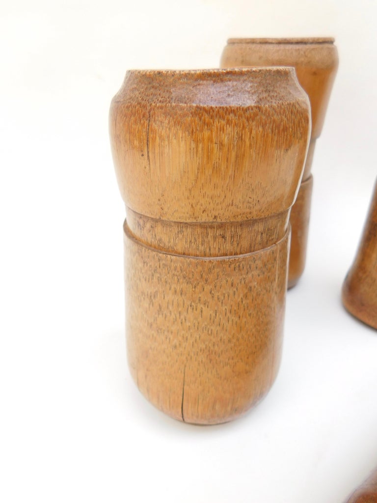 Collection of Four Vintage Bamboo Boxes at 1stDibs