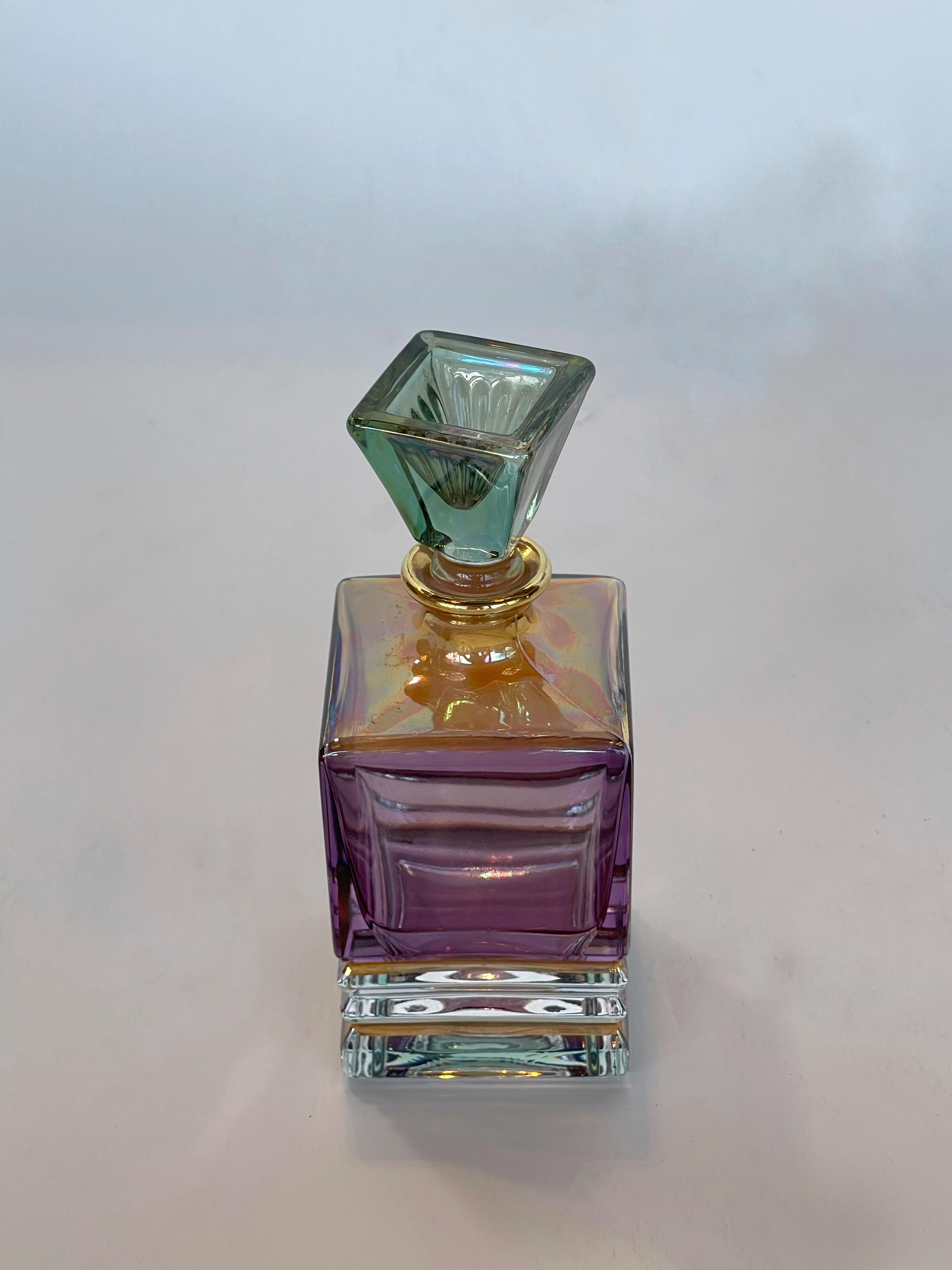 20th Century Collection of Glass Perfume Bottles For Sale