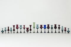 Collection of Glass Vessels by Arthur Percy and Hugo Gellin