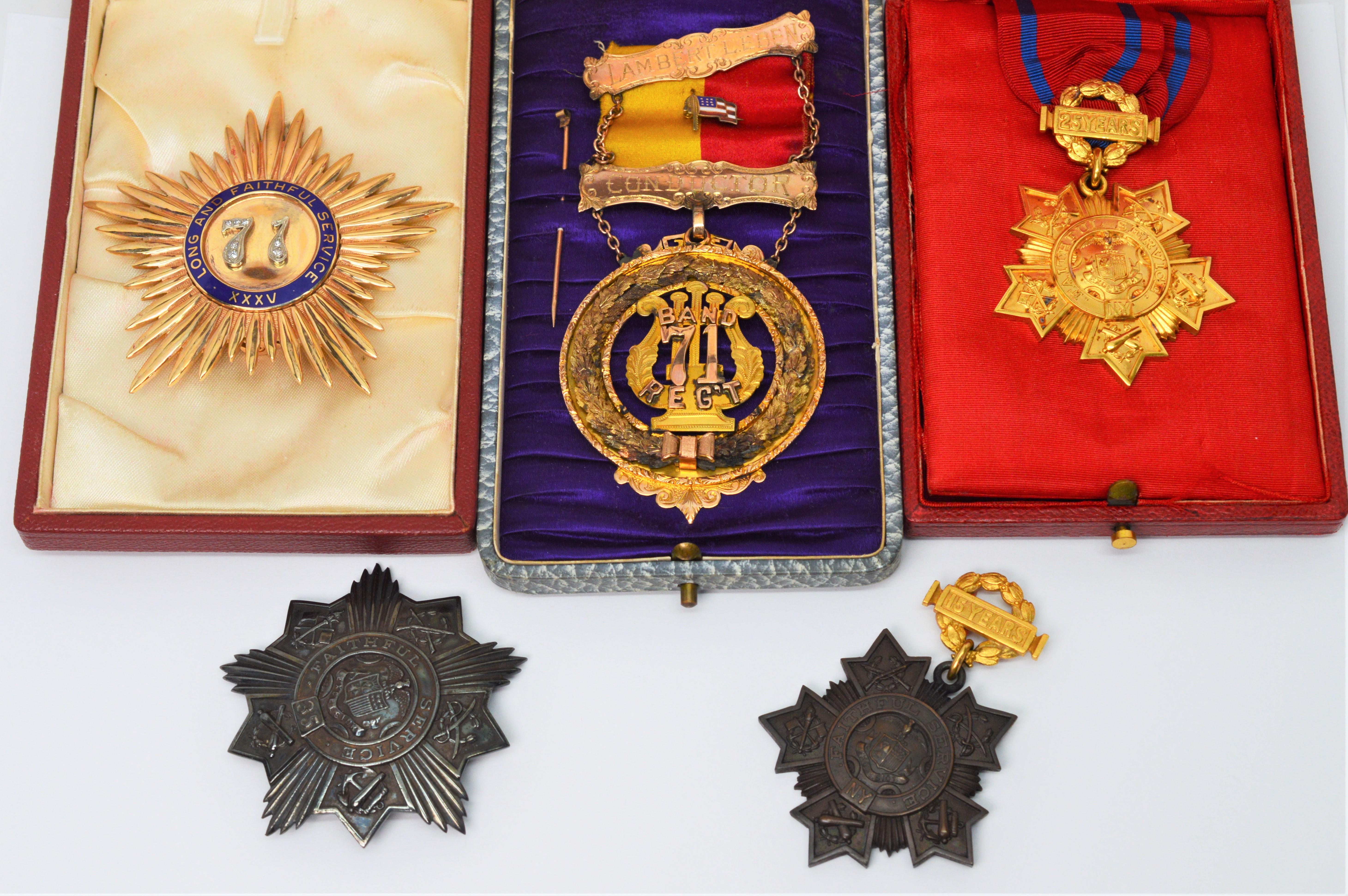 Collection of Gold Medals and Regalia 6