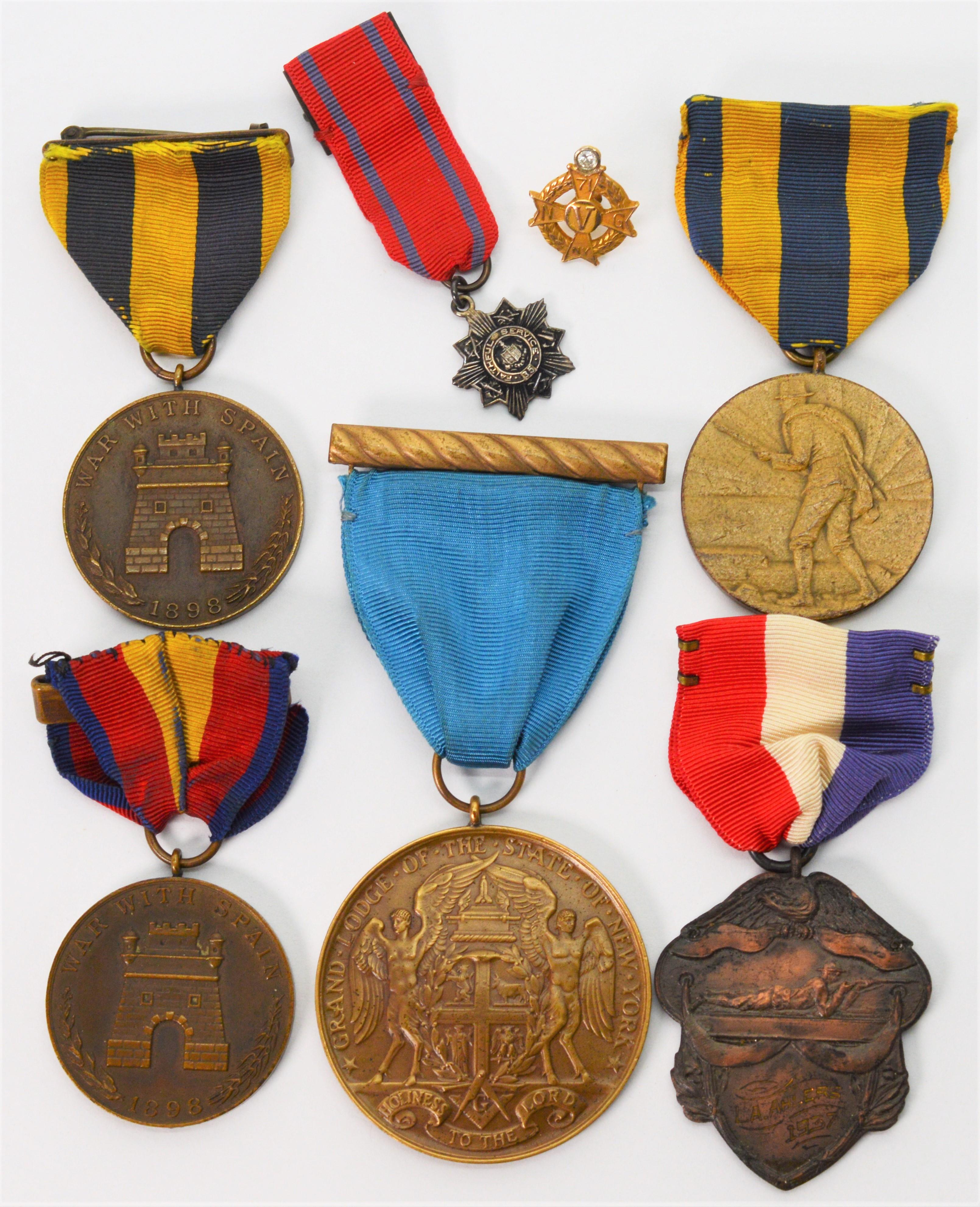 Collection of Gold Medals and Regalia 8