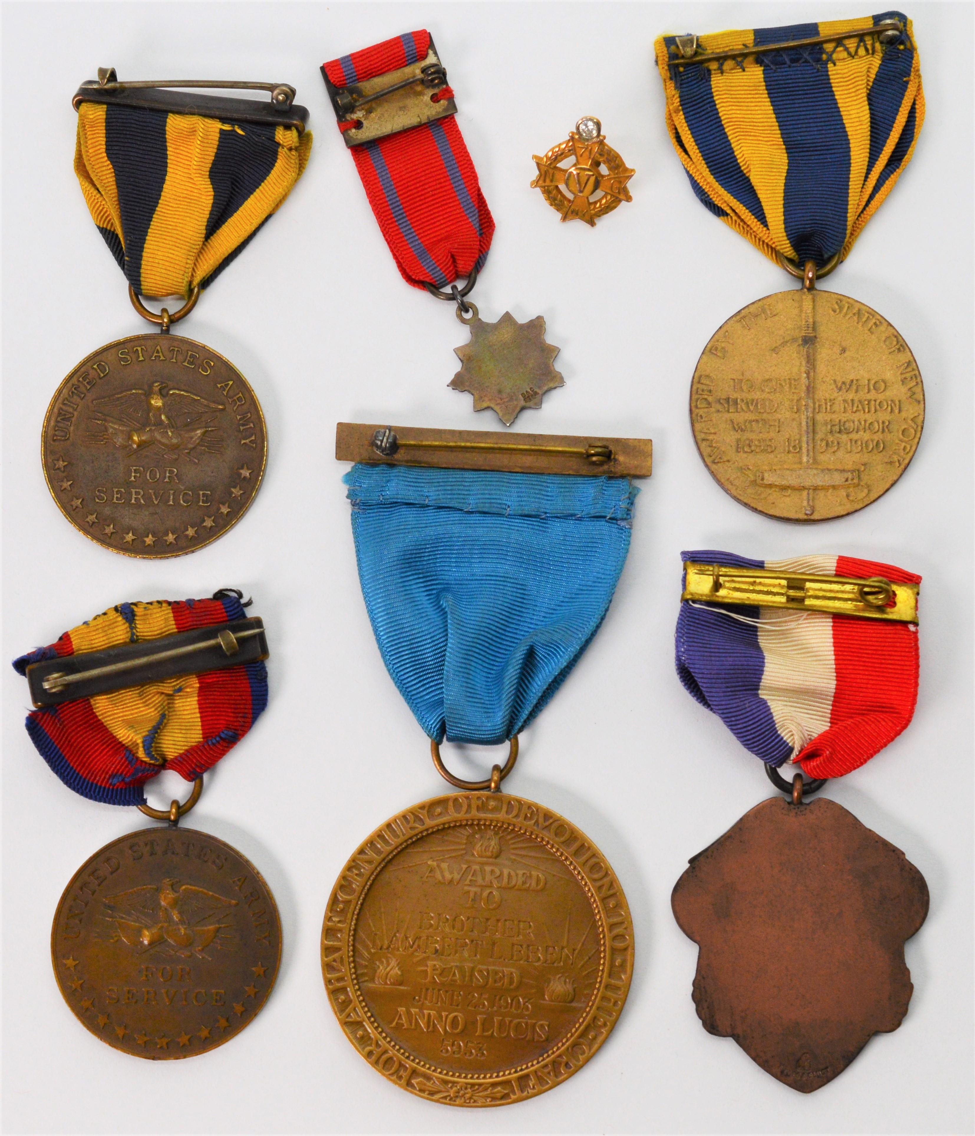 Collection of Gold Medals and Regalia 9