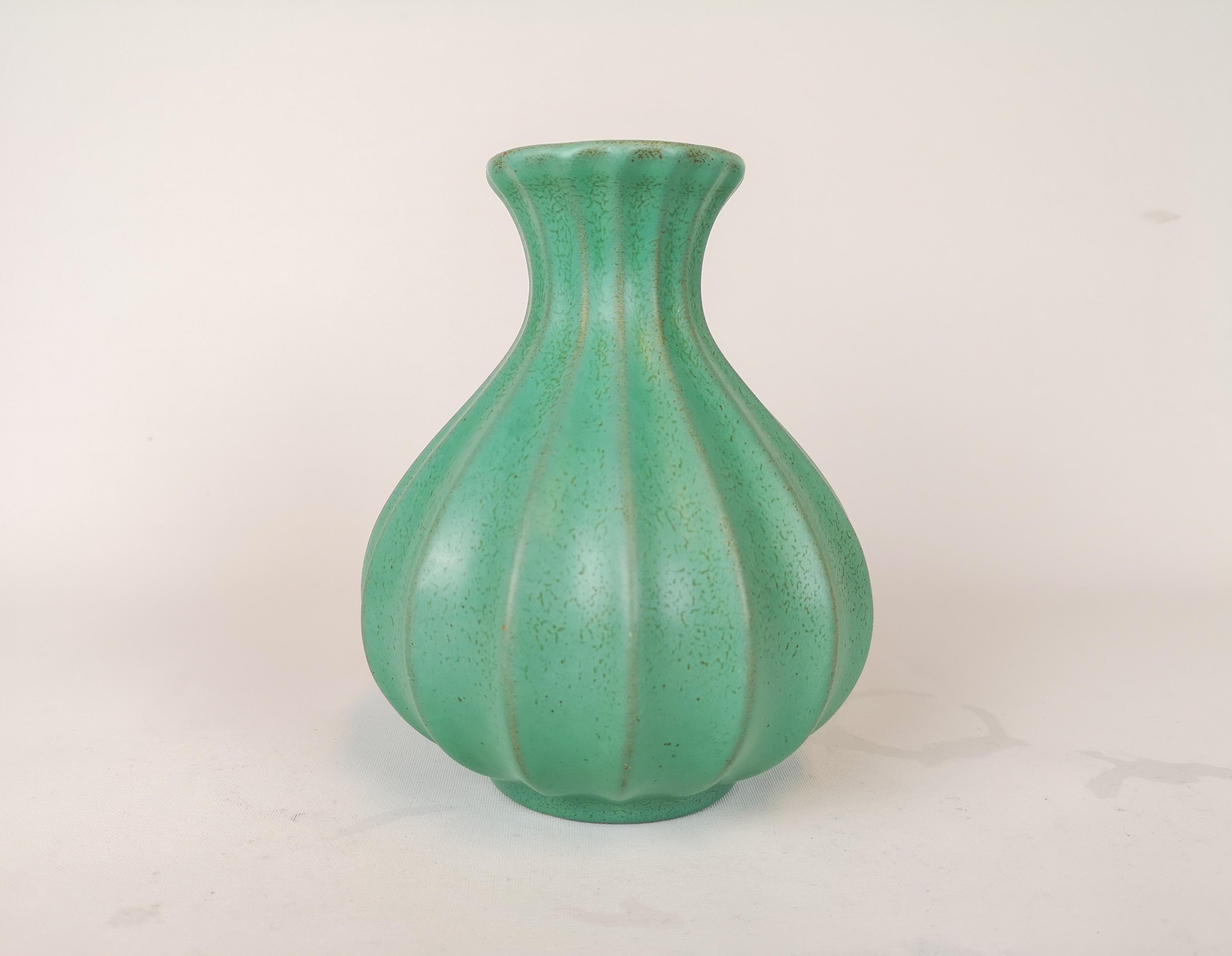 Mid-20th Century Collection of Green Art Deco Pieces Made in Sweden, 1930s-1940s