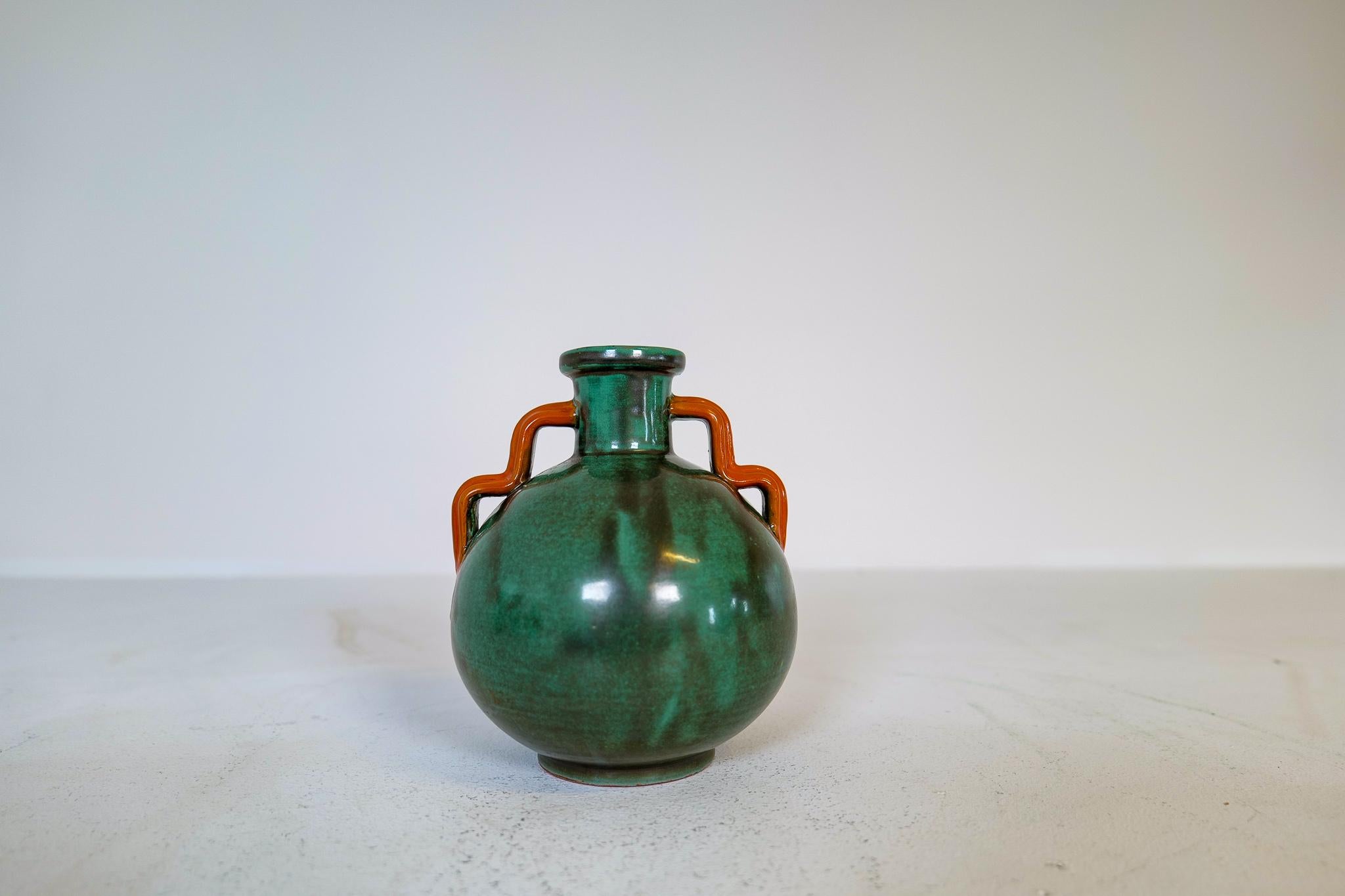 Collection of Green Art Deco Pieces Made in Sweden, 1930s-1940s For Sale 5