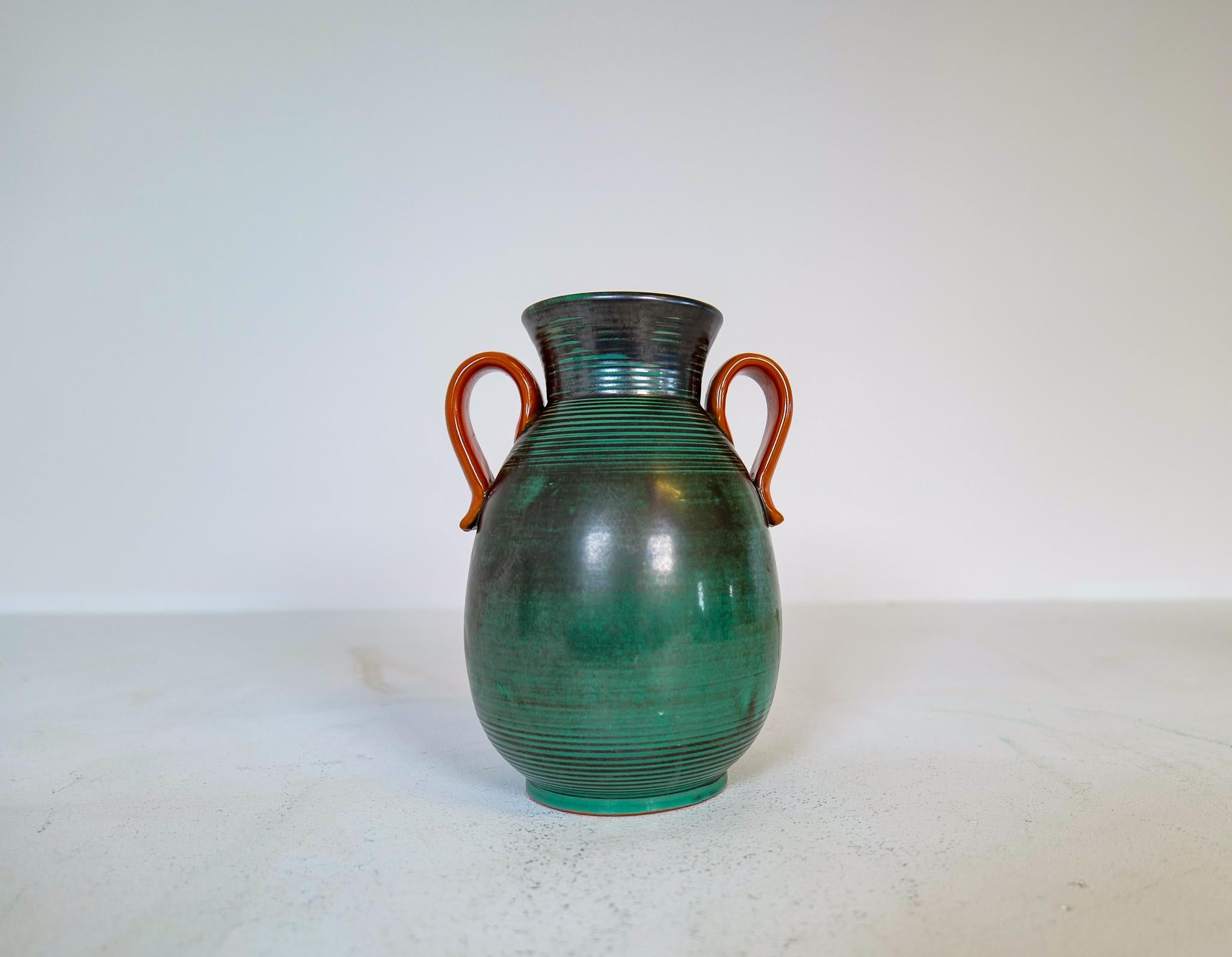 Collection of Green Art Deco Pieces Made in Sweden, 1930s-1940s For Sale 9