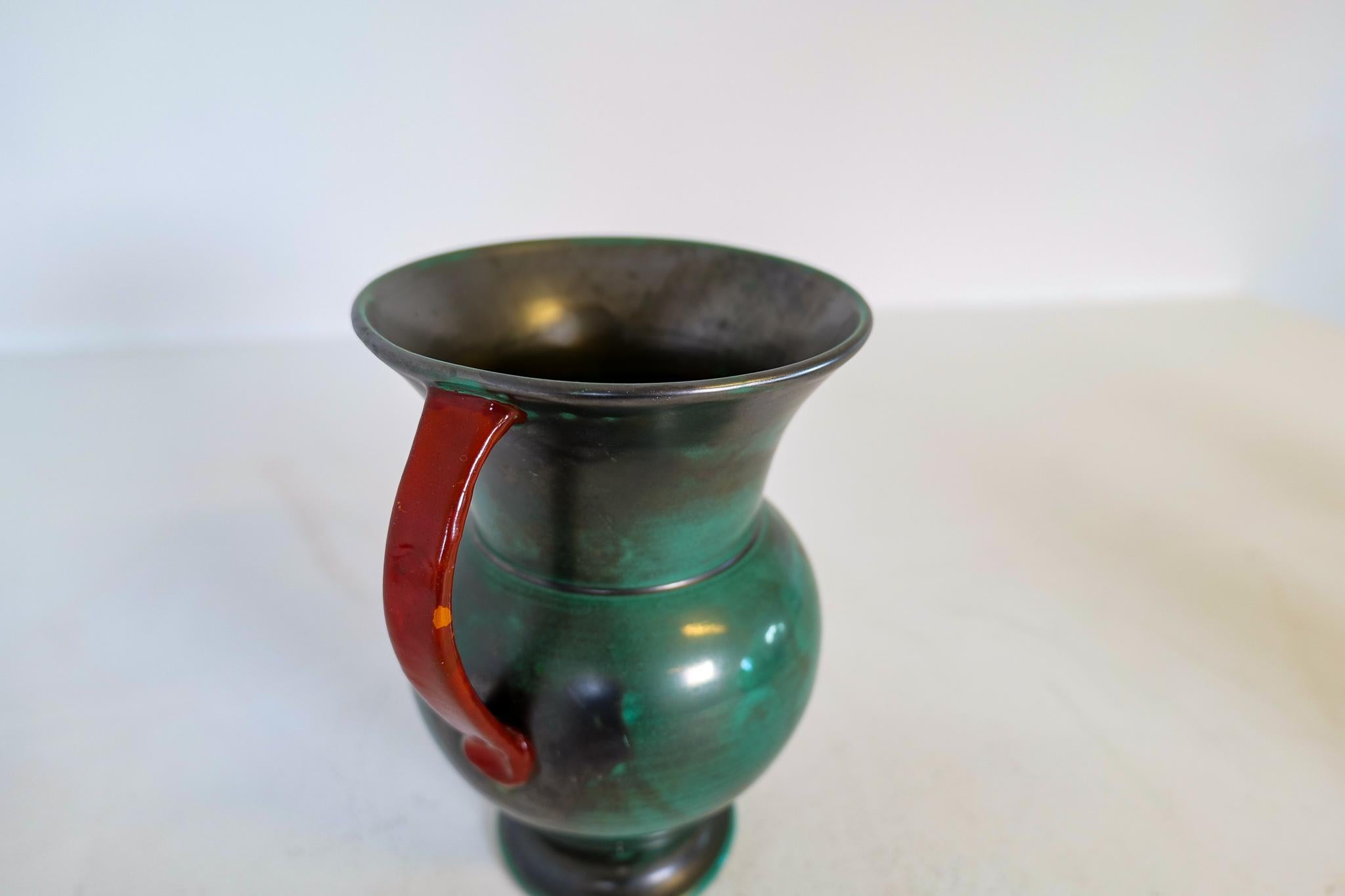 Collection of Green Art Deco Pieces Made in Sweden, 1930s-1940s For Sale 12