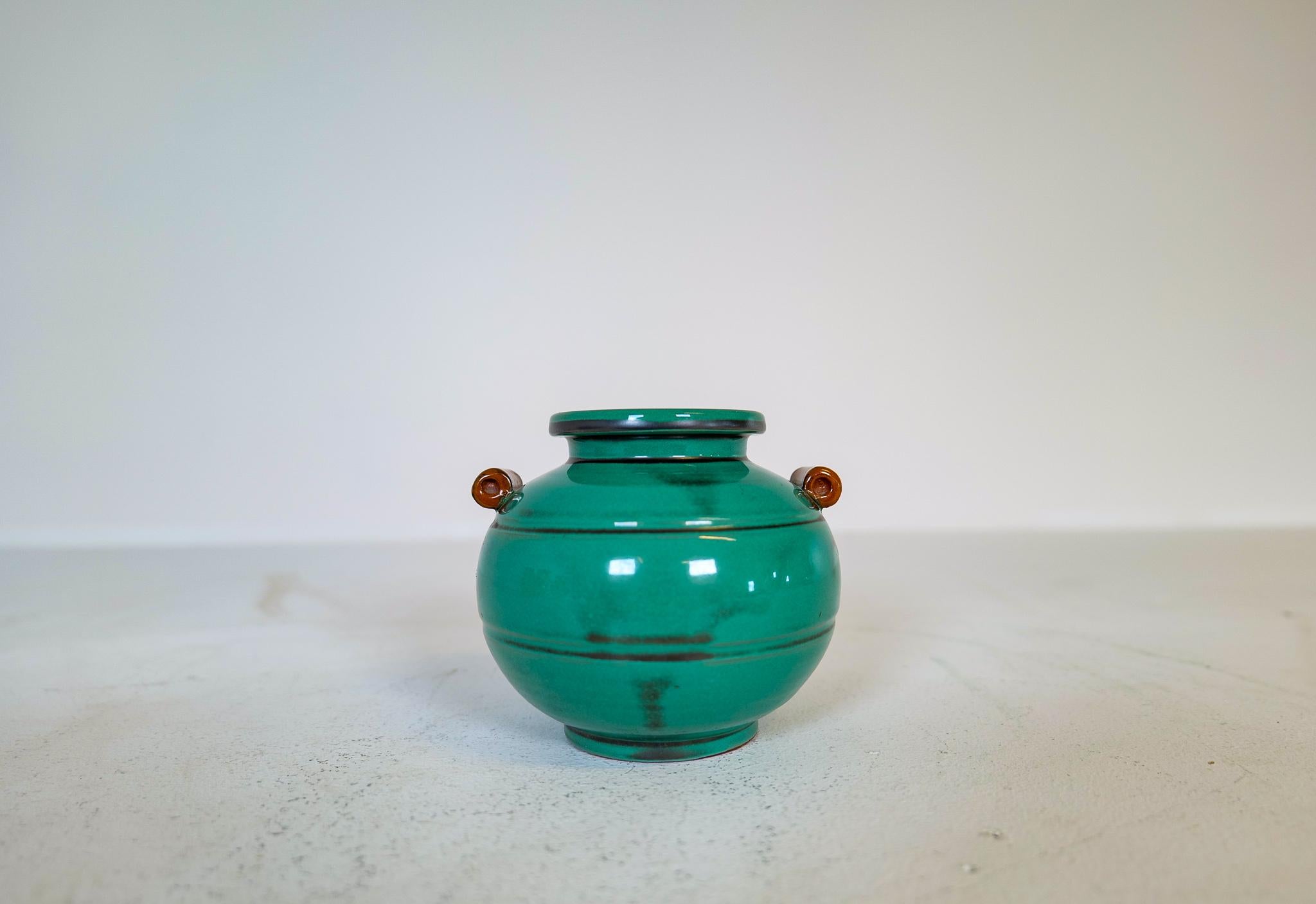 Collection of Green Art Deco Pieces Made in Sweden, 1930s-1940s For Sale 3