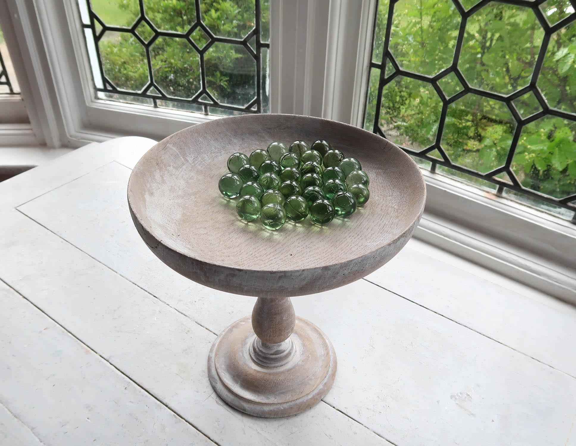 Kollektion von Marmor aus grünem Glas. Englisch, 19. Jahrhundert (Volkskunst) im Angebot