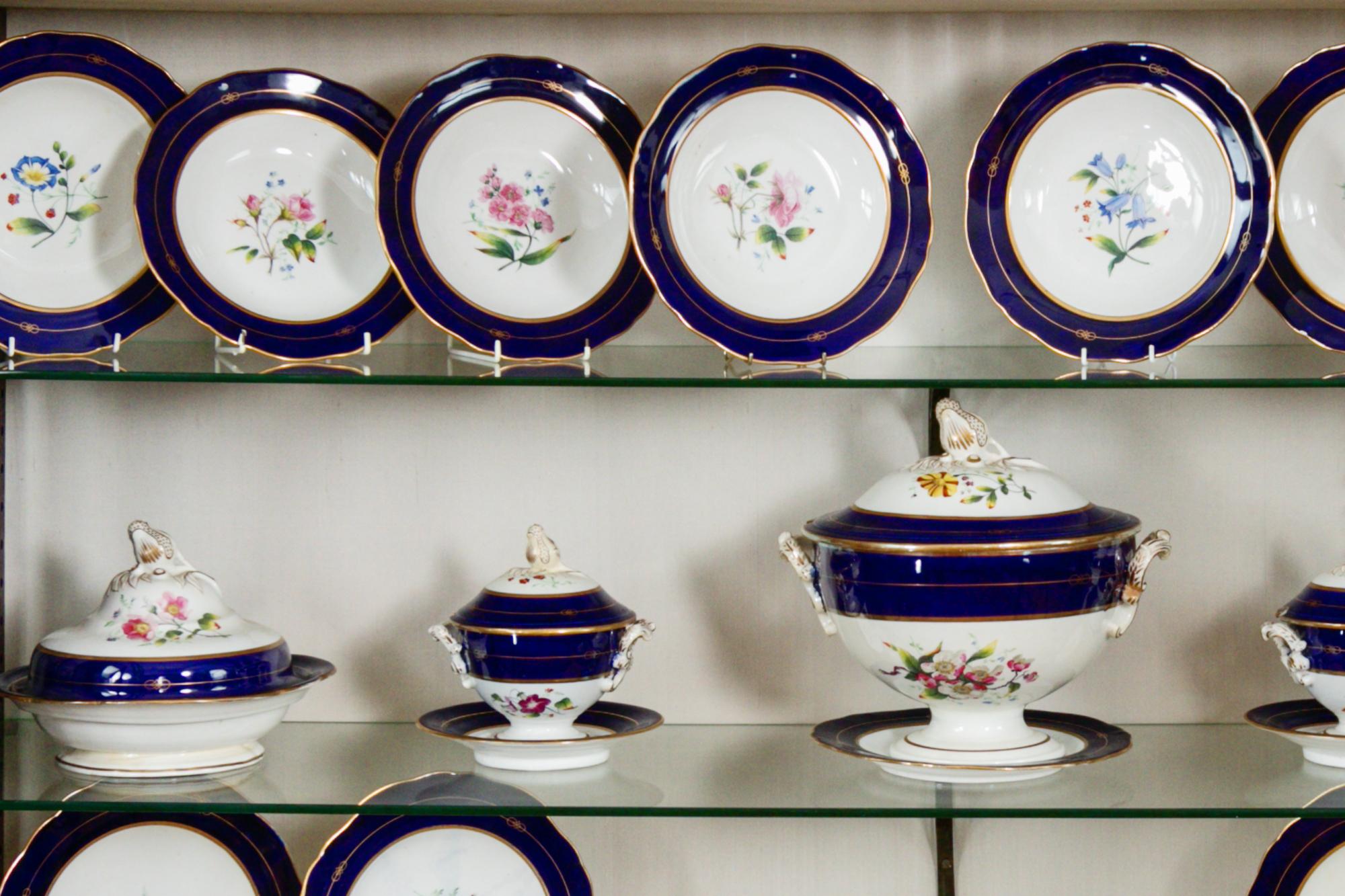 Dipinto a mano Collection'S di Derby di Poole dipinti a mano in vendita