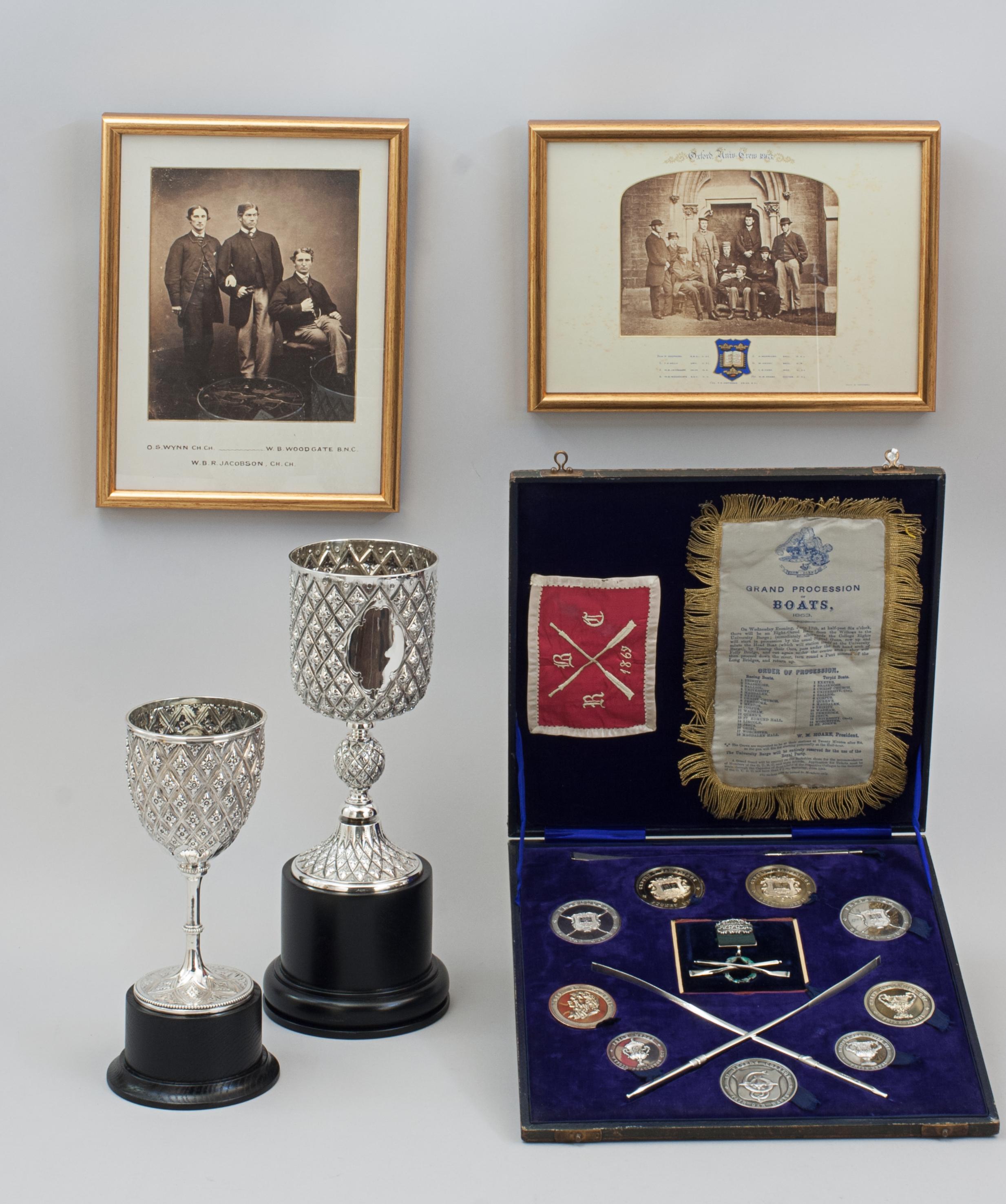 Collection of Henley & O.u.b.c Rowing Medals, Walter Bradford Woodgate In Good Condition For Sale In Oxfordshire, GB
