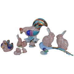 Antique Collection of Herend Animals