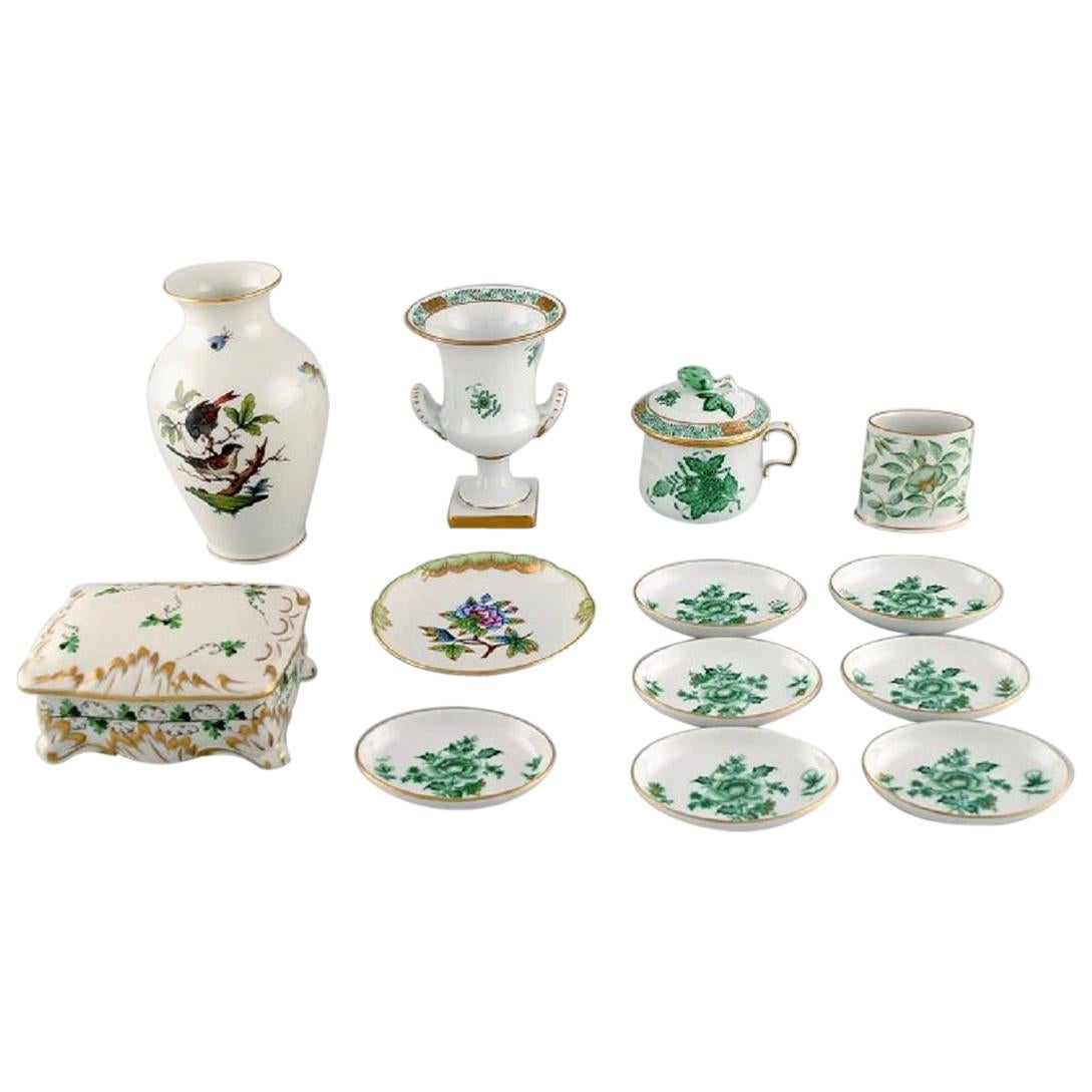 Collection of Herend Porcelain, Mid-20th Century