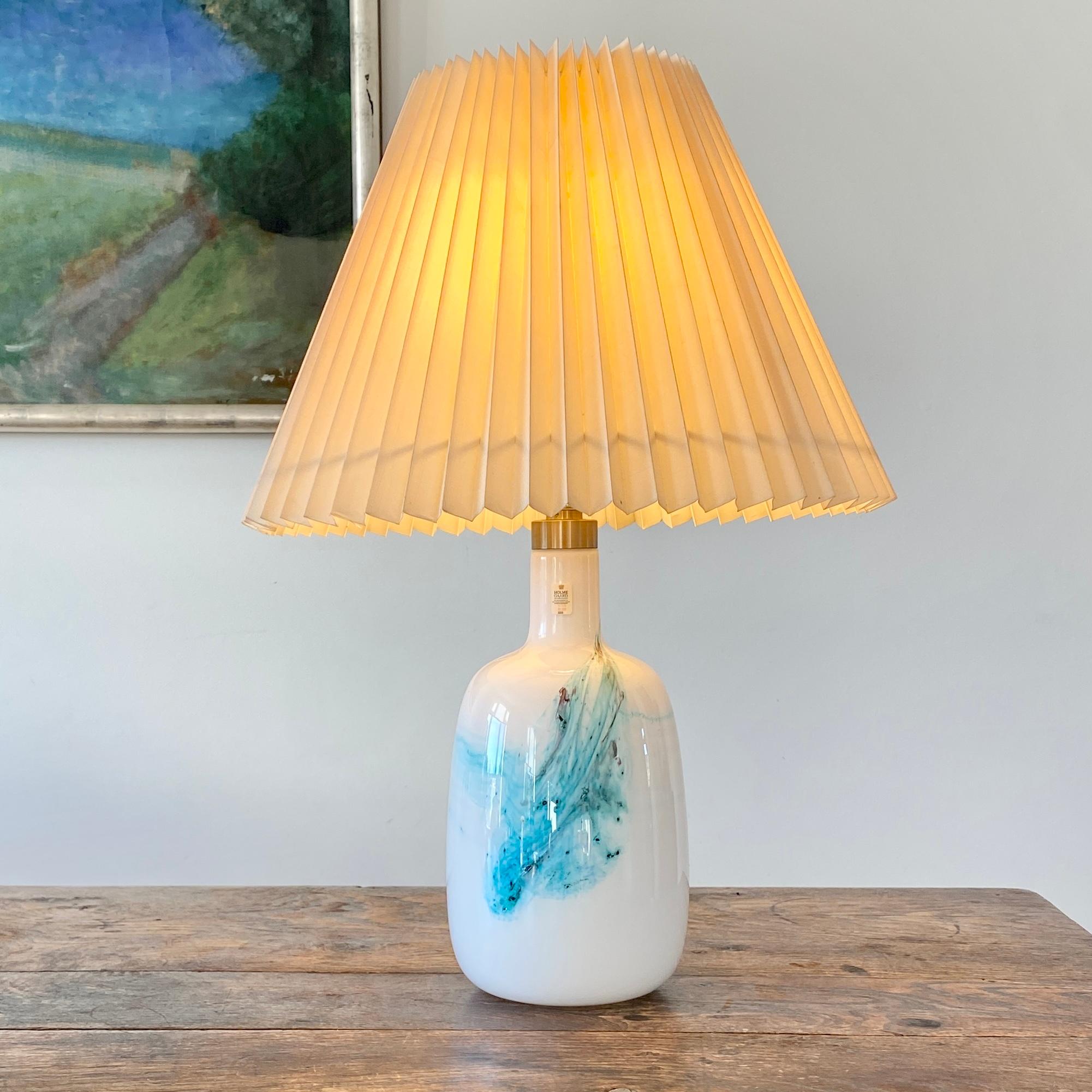 Art Glass Collection of Holmegaard Lamps by Per Lütken & Michael Bang Denmark 1970s For Sale
