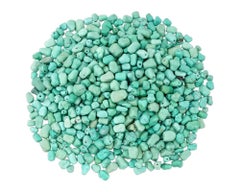 Collection Of Huge Drilled Green Turquoise Beads