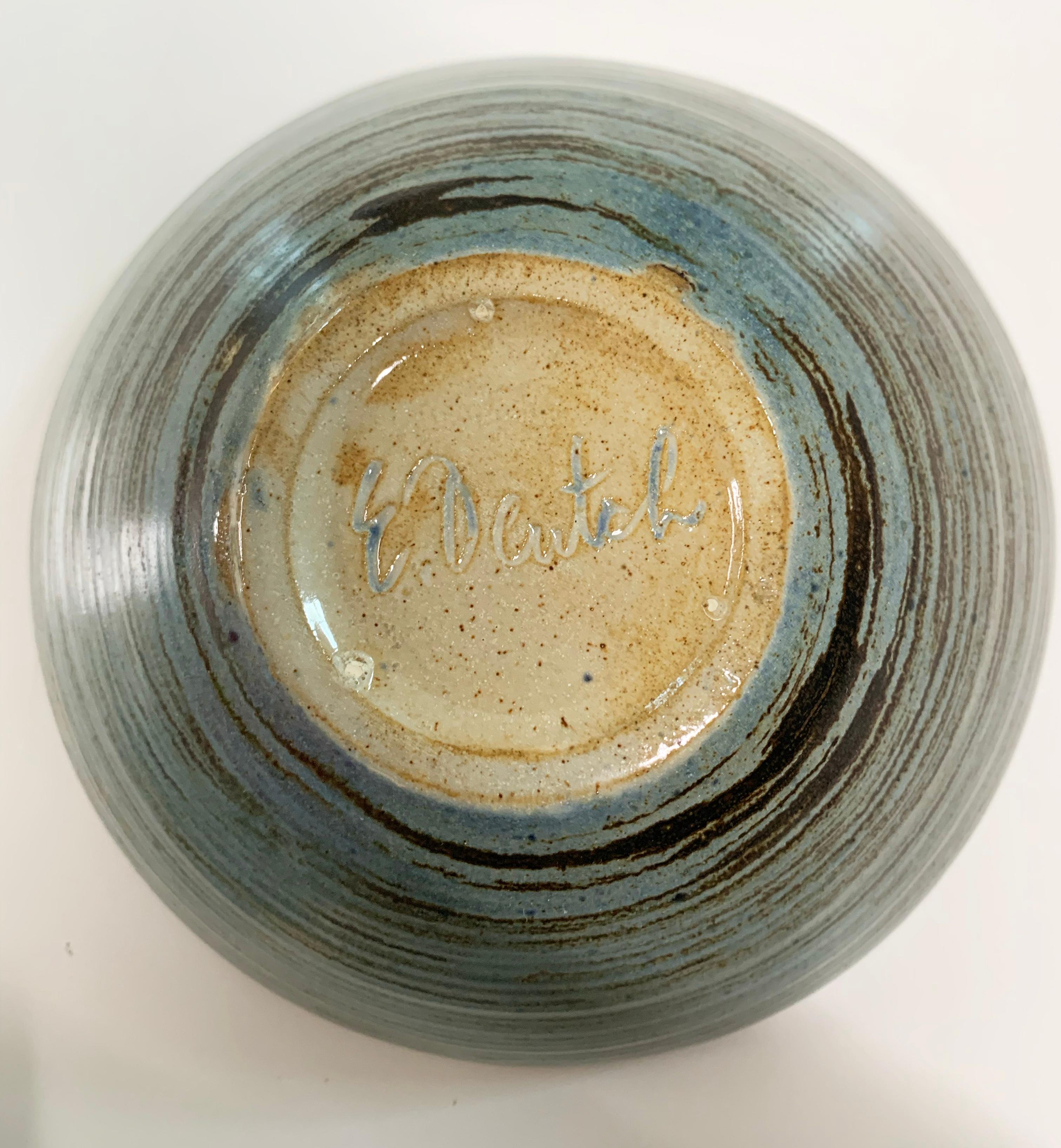 Colección de cuencos de cerámica icónicos de Eugene Deutch en venta 3