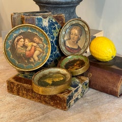 Collectional di cornici d'arte italiane in legno dorato Florentine, circa, anni '50