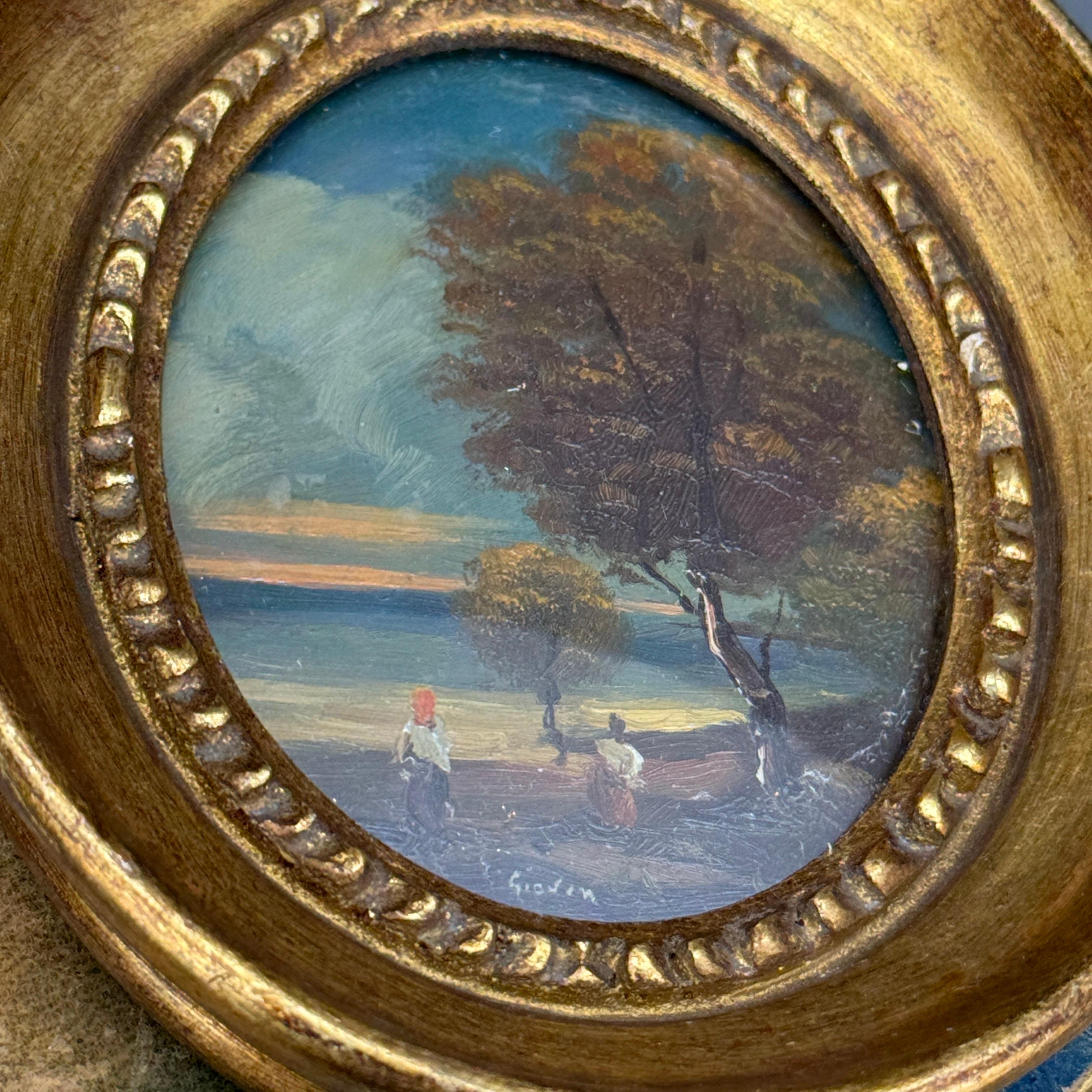 Collection of Italian Florentine Gilt Wood Art Frames Circa 1950's In condizioni buone in vendita a Haddonfield, NJ