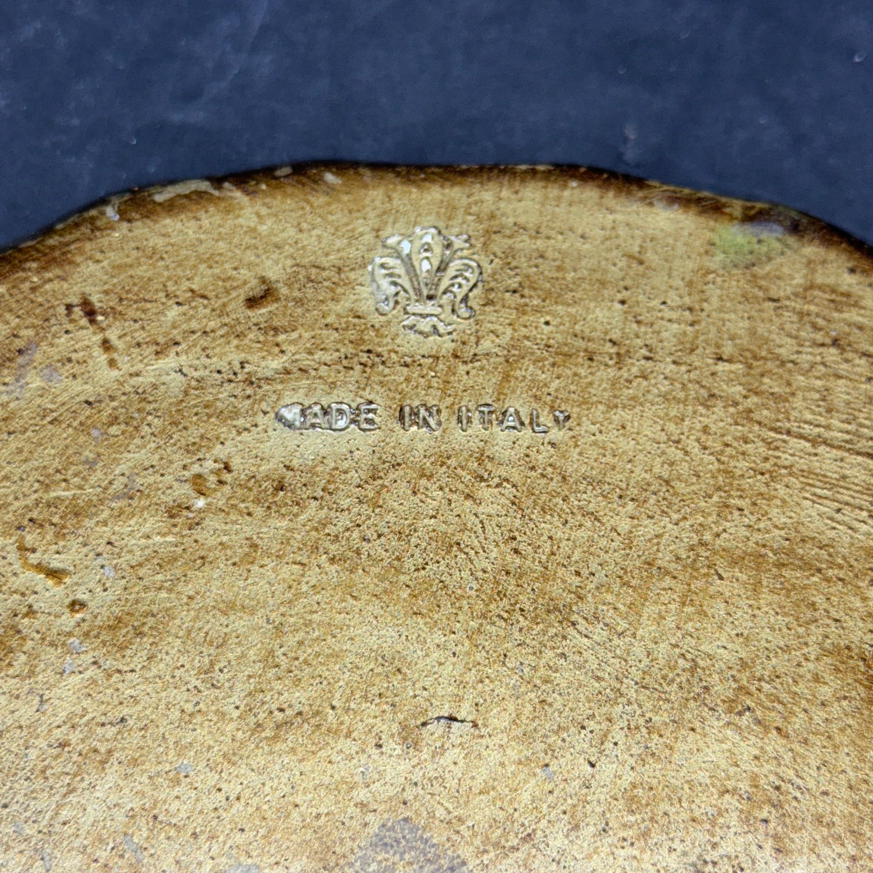 XX secolo Collezione di vassoi Florentine in legno dorato della metà del secolo scorso in vendita