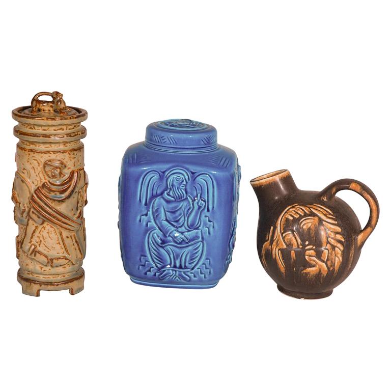 Collection of Jais Nielsen Ceramics For Sale