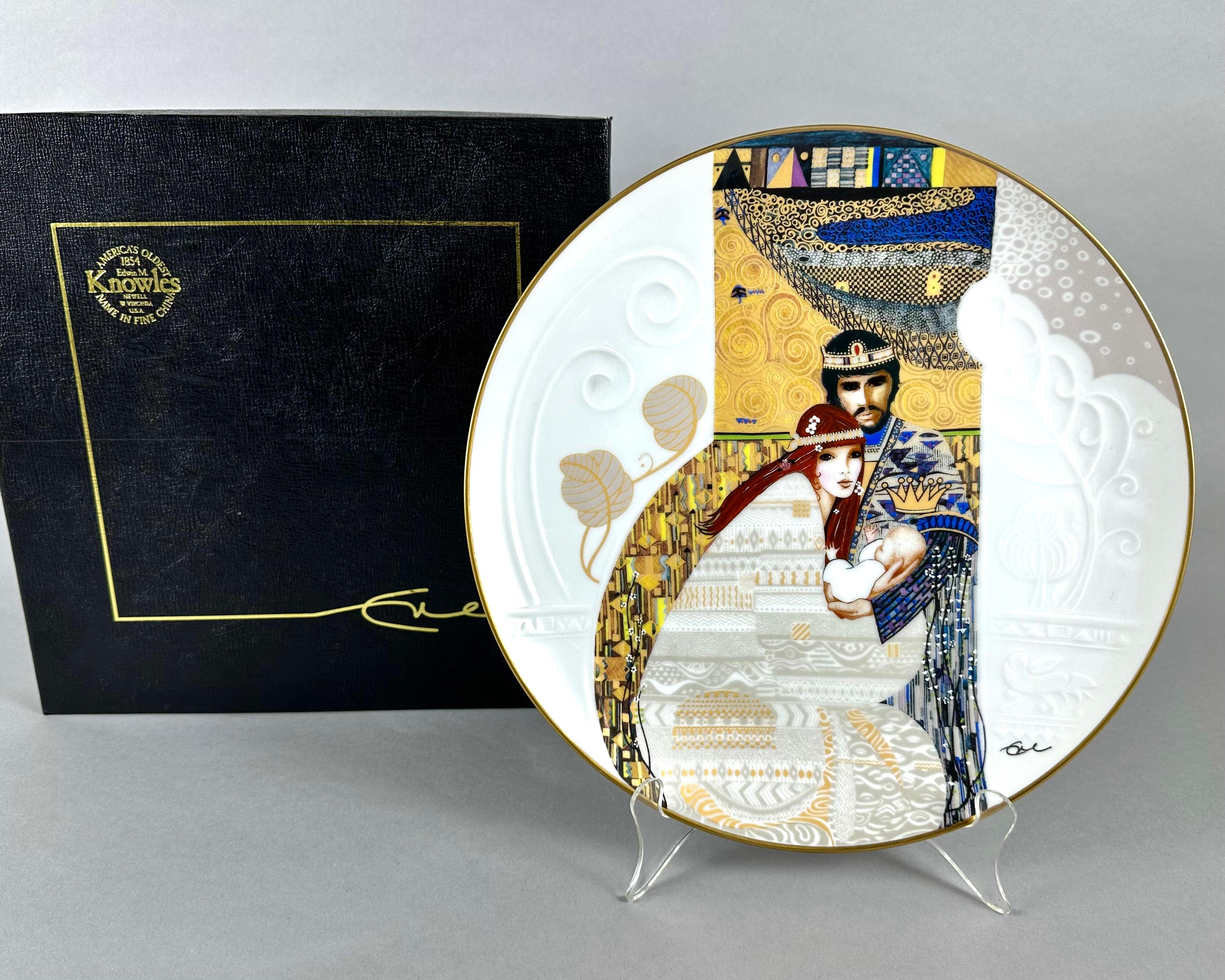 The Collective Collector Fine China Plates By Eve Licea Biblical Mothers Excellent état - En vente à Bastogne, BE