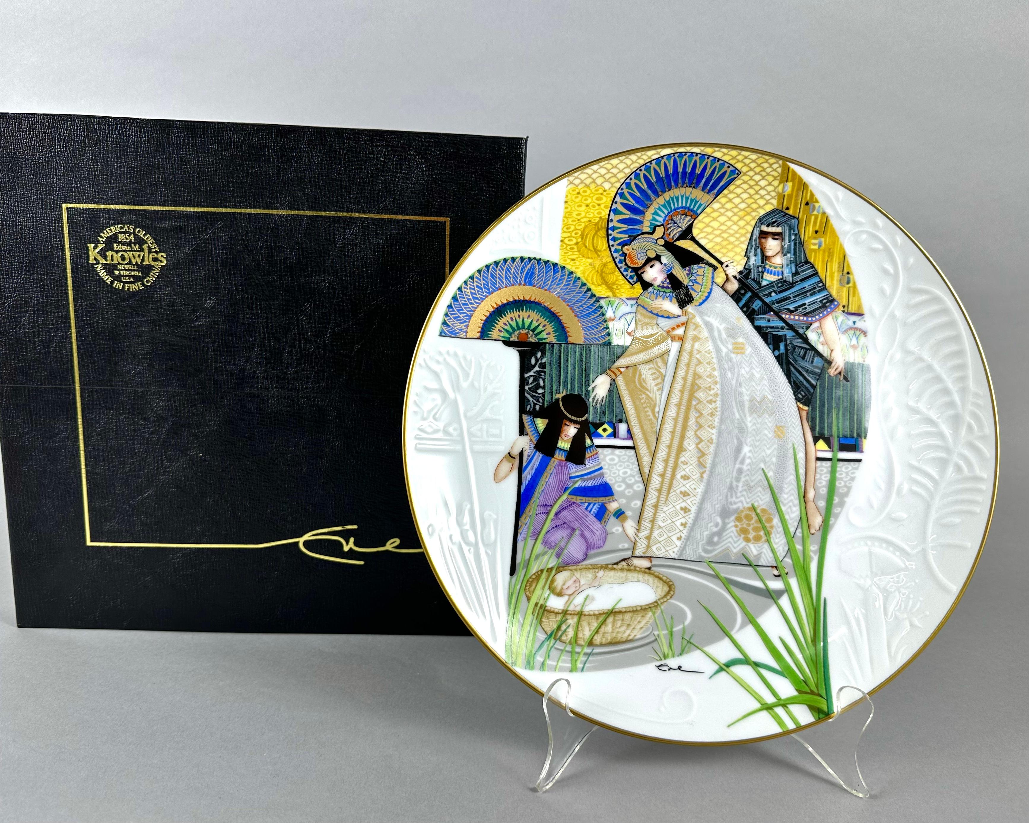 Sammlung von Knowles Collector Fine China Plates von Eve Licea Biblical Mothers im Angebot 2