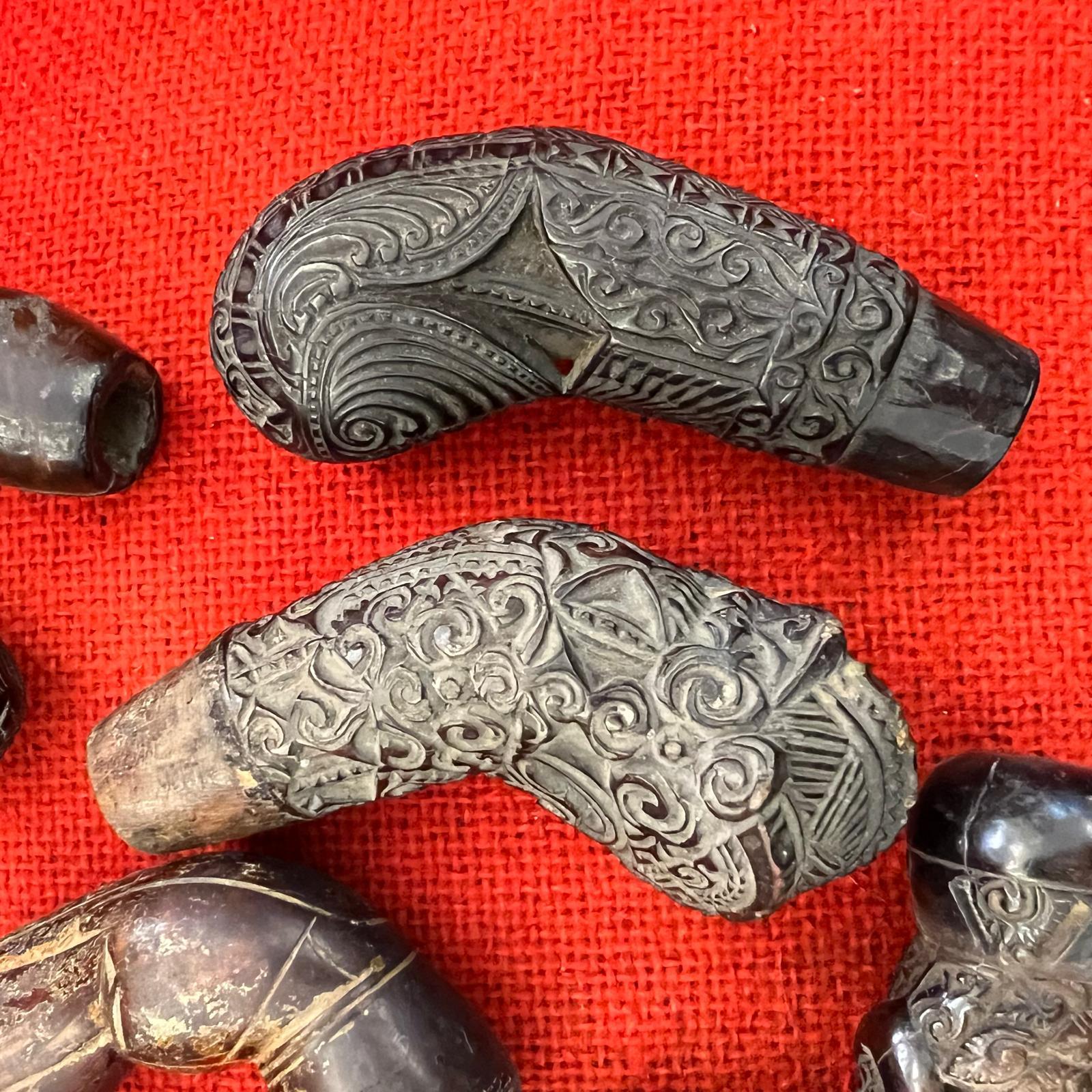 Collection de poignées Kriss, Java, Indonésie, fin 18e / début 19e siècle en vente 3