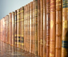 Collection of Leather Bound Books, Series 124