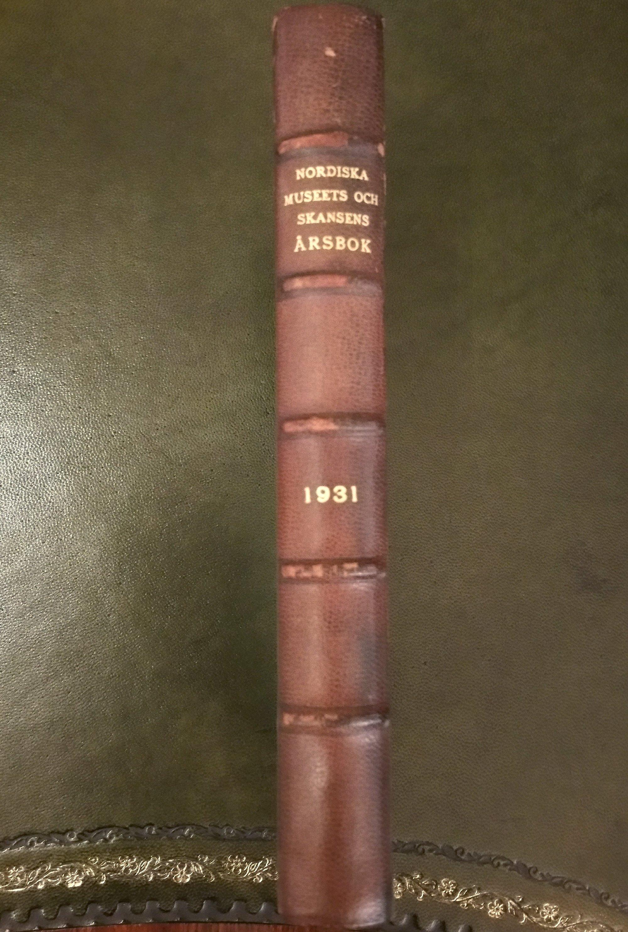 Swedish Collection of Leather Bound Books Series 132