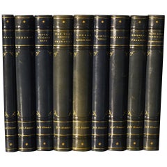 Collection of Leather Bound Books, Series 133