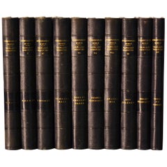 Collection of Leather Bound Books, Series 134