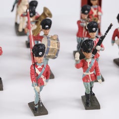 Collection of Lineol Toy Figures of the Royal Danish Guard, 1930s–1940s