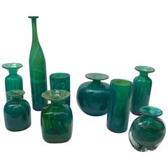 Vintage Collection of Maltese Studio Glass