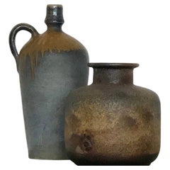 Collection of Mid-Century Studio Pottery Vases