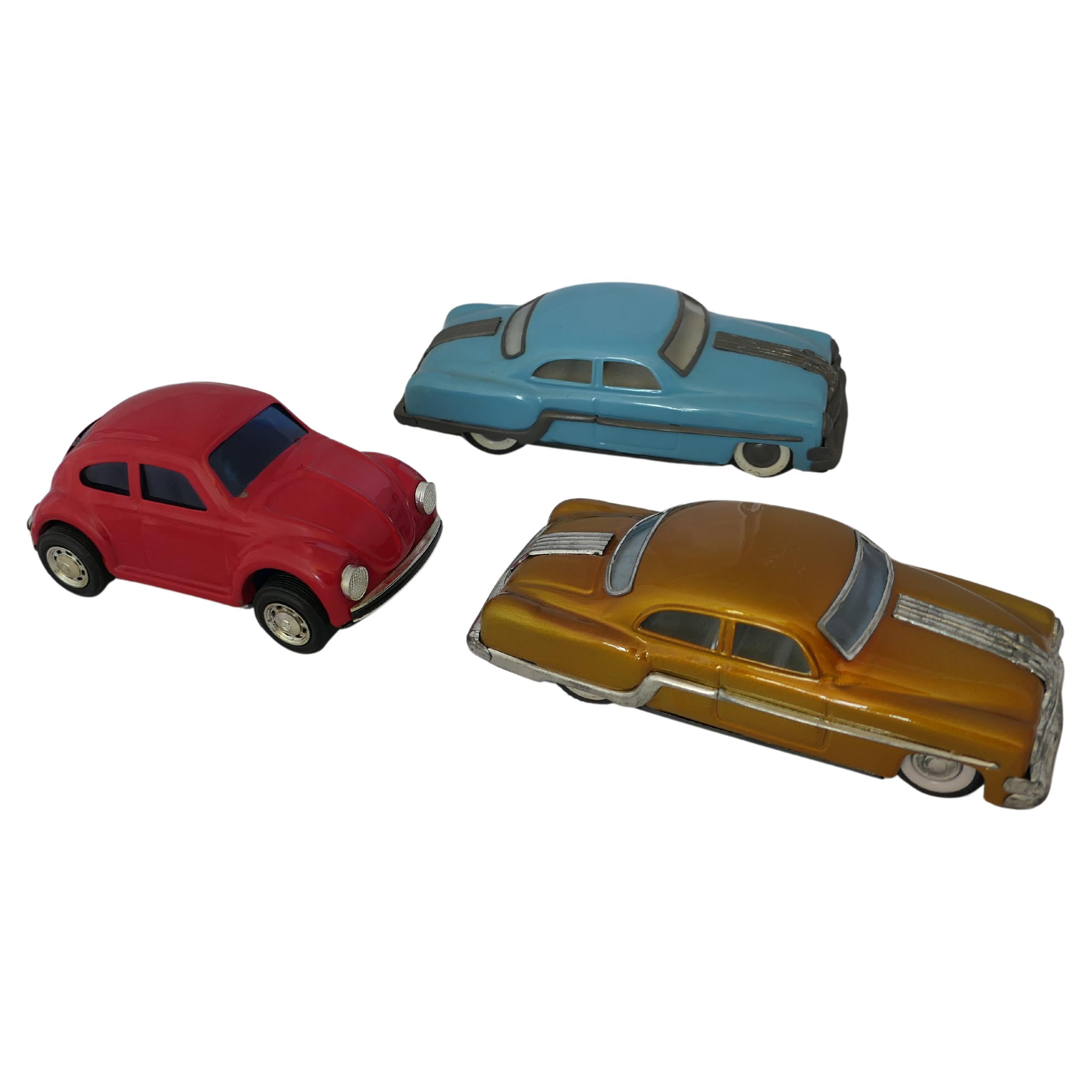 Collection of Minster and Meteor Metal Friction Cars  All with original boxes For Sale