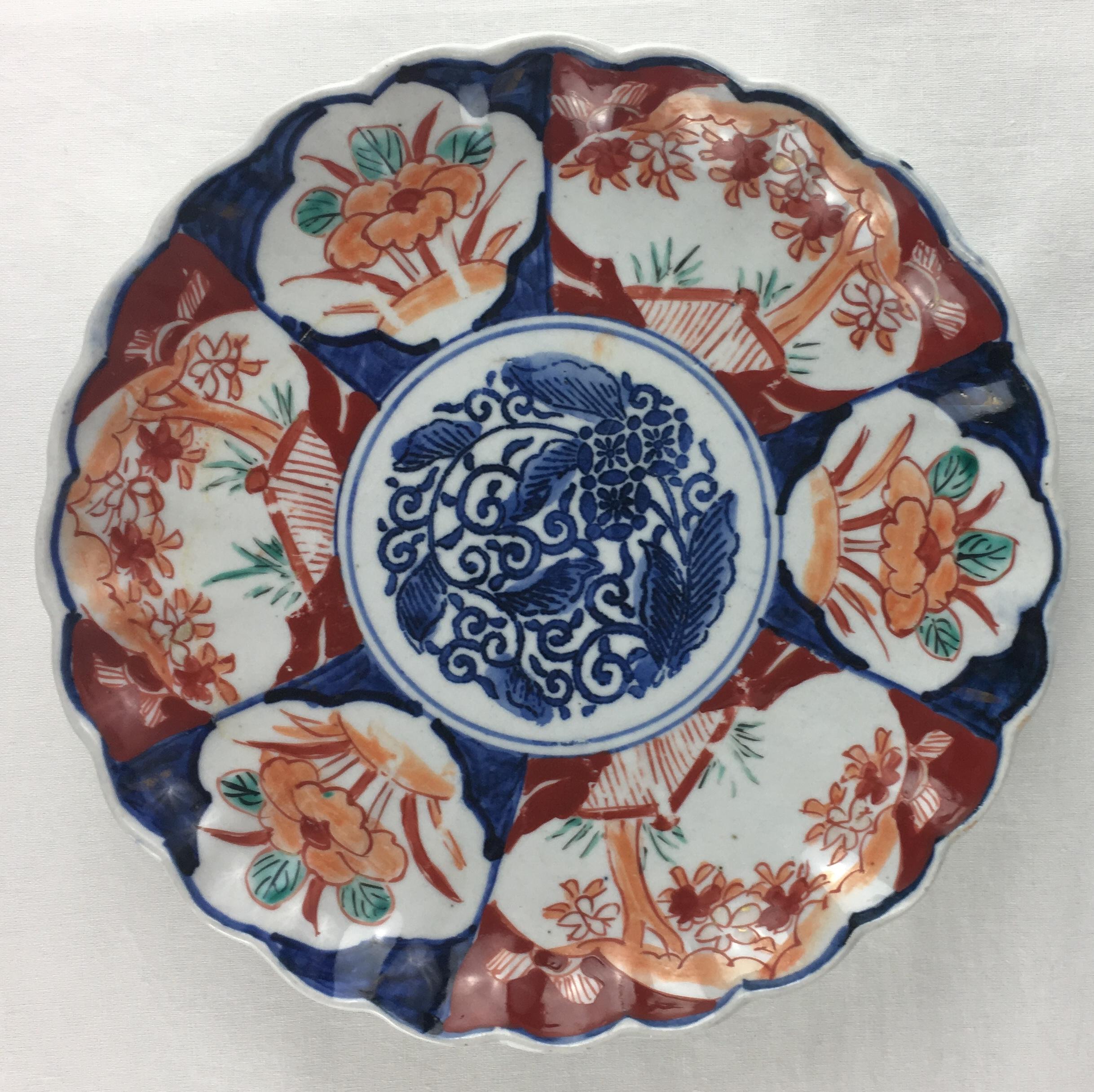 Collection of Nine Japanese Imari Chargers In Good Condition In Miami, FL