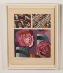 Collection of Nine Original Art Deco Pochoir Designs by Edouard Benedictus