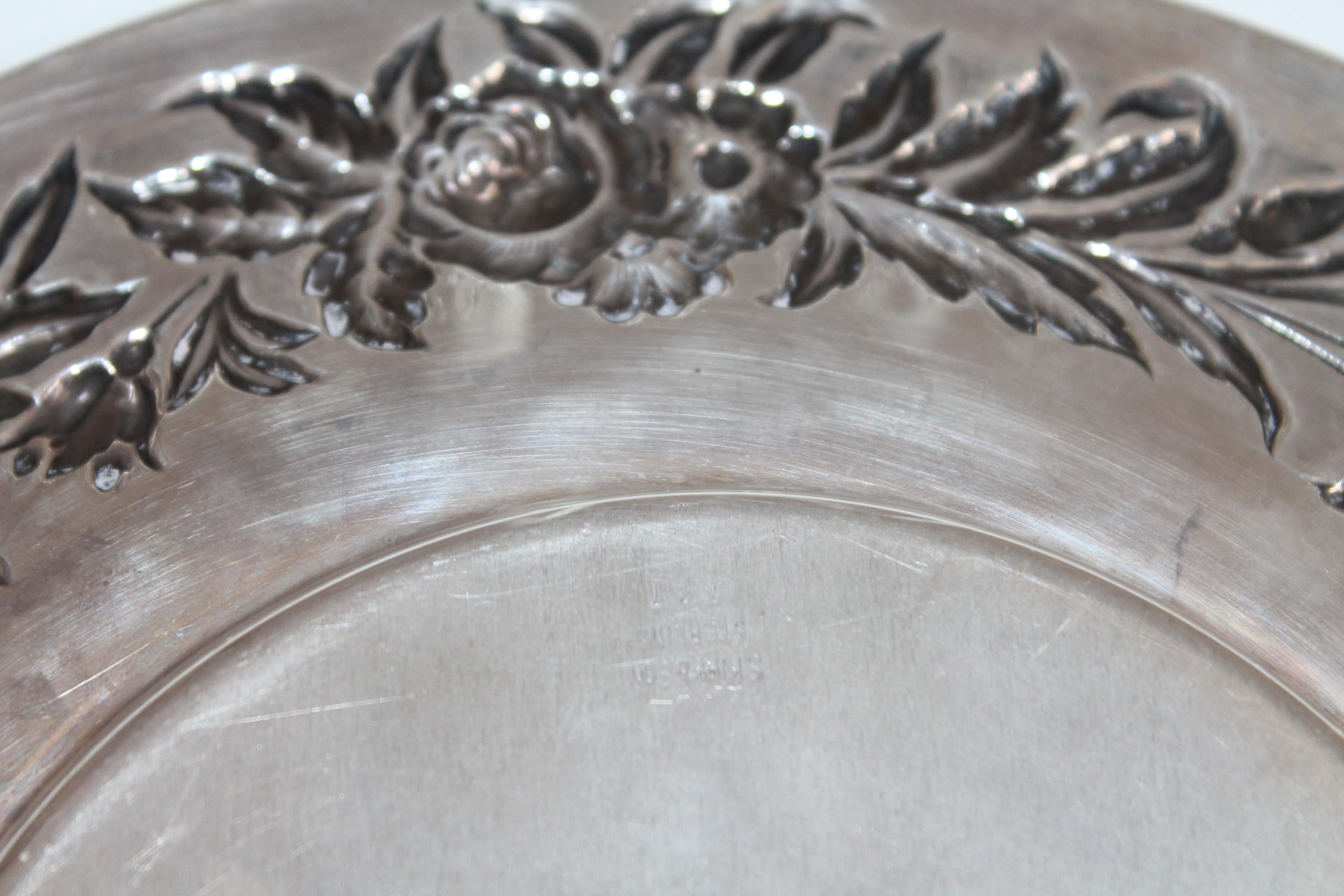 American Collection of Nine Silver Sterling Serving Dishes and Bowls For Sale