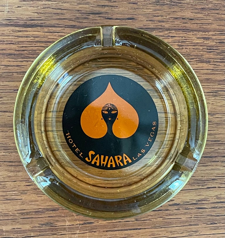 Collection of Nine Vintage Las Vegas Casino Ashtrays For Sale at 1stDibs