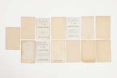 Collection of Ogdens' Tab Cigarette Cards