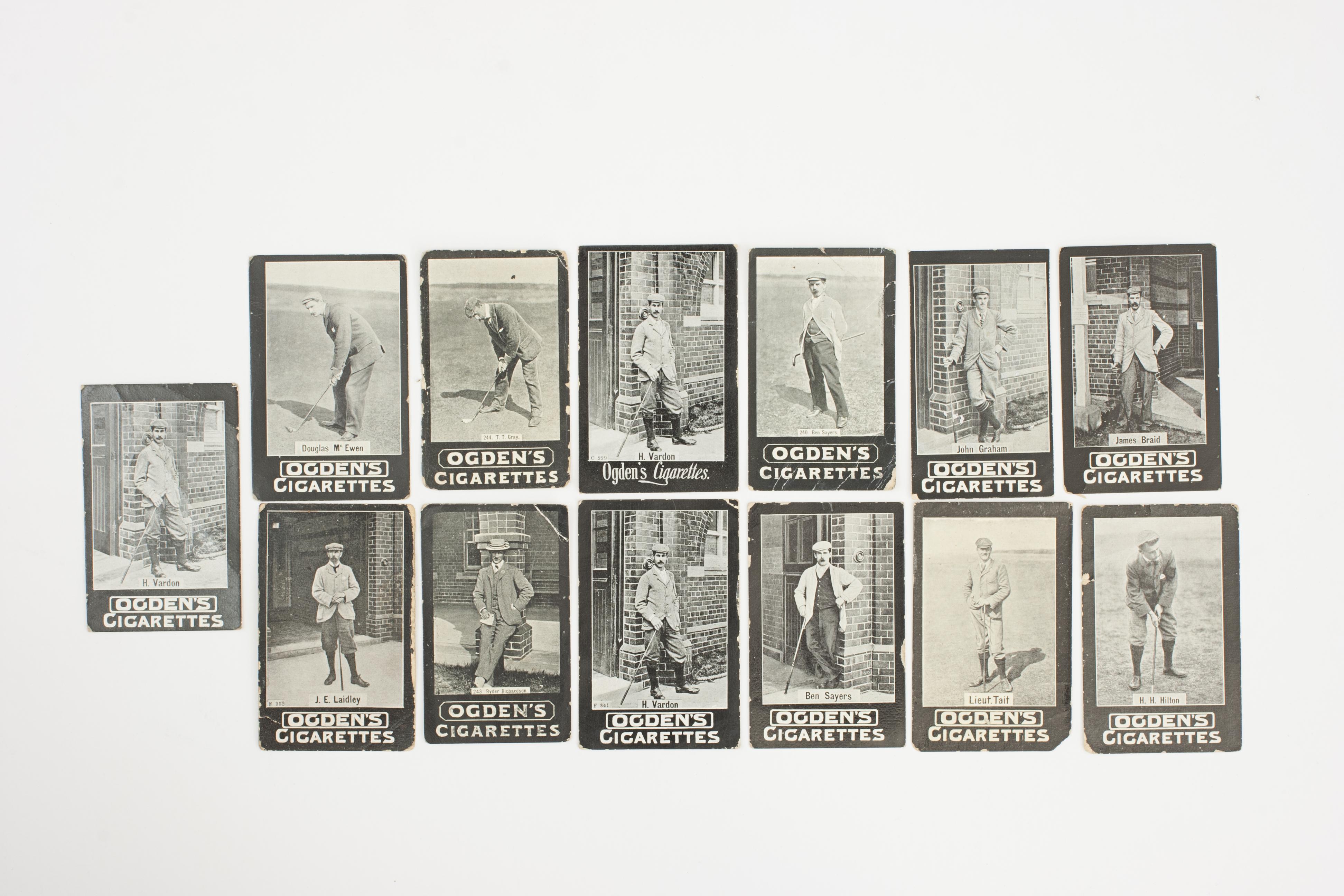 Collection of Ogdens' Tab Cigarette Cards In Good Condition For Sale In Oxfordshire, GB