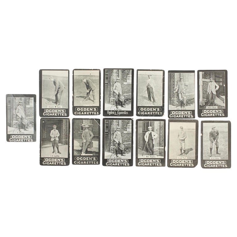 ogden's cigarette cards value Collection of Ogdens' Tab Golf Cigarette Cards For Sale at 1stDibs