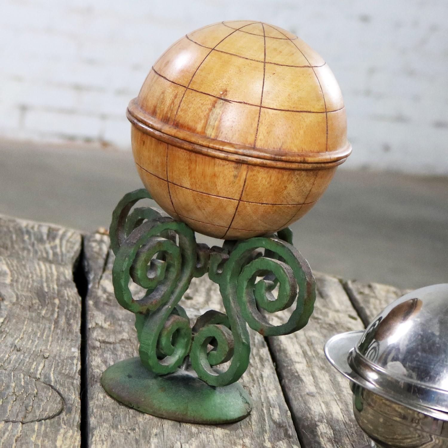 Other Collection of Orb Objects on Stands as Centerpiece or Object d ‘Art For Sale