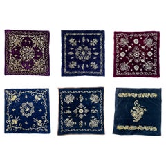 Collection of Ottoman Velvet and Metal-Thread Coverlet or Hanging, Turkey