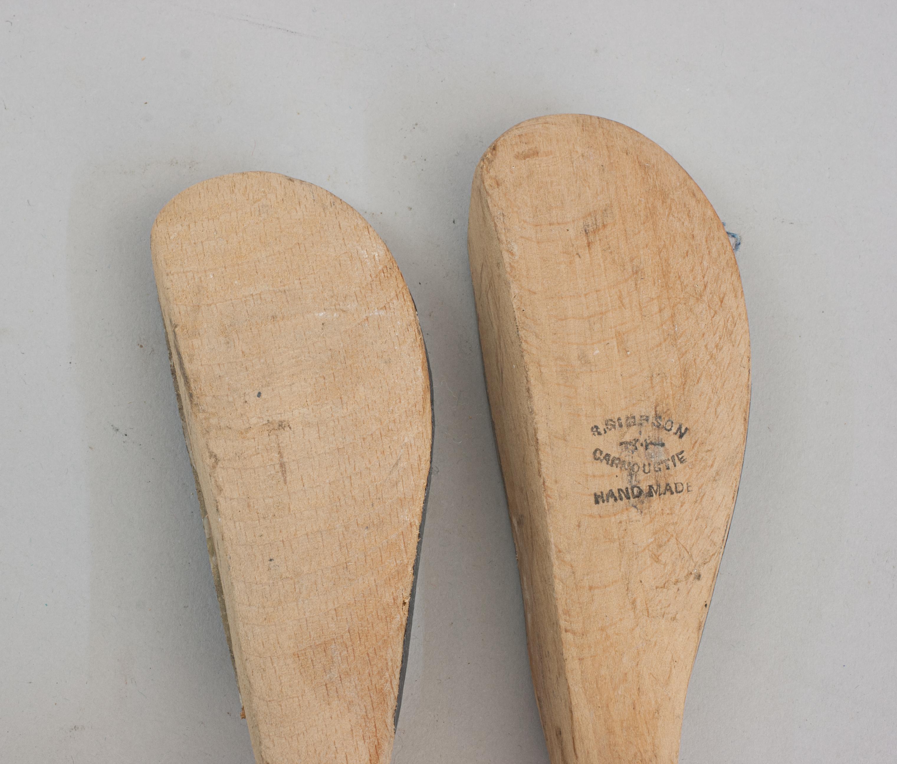 Collection of Part Made Simpson Long Nose Clubs, Carnoustie 1