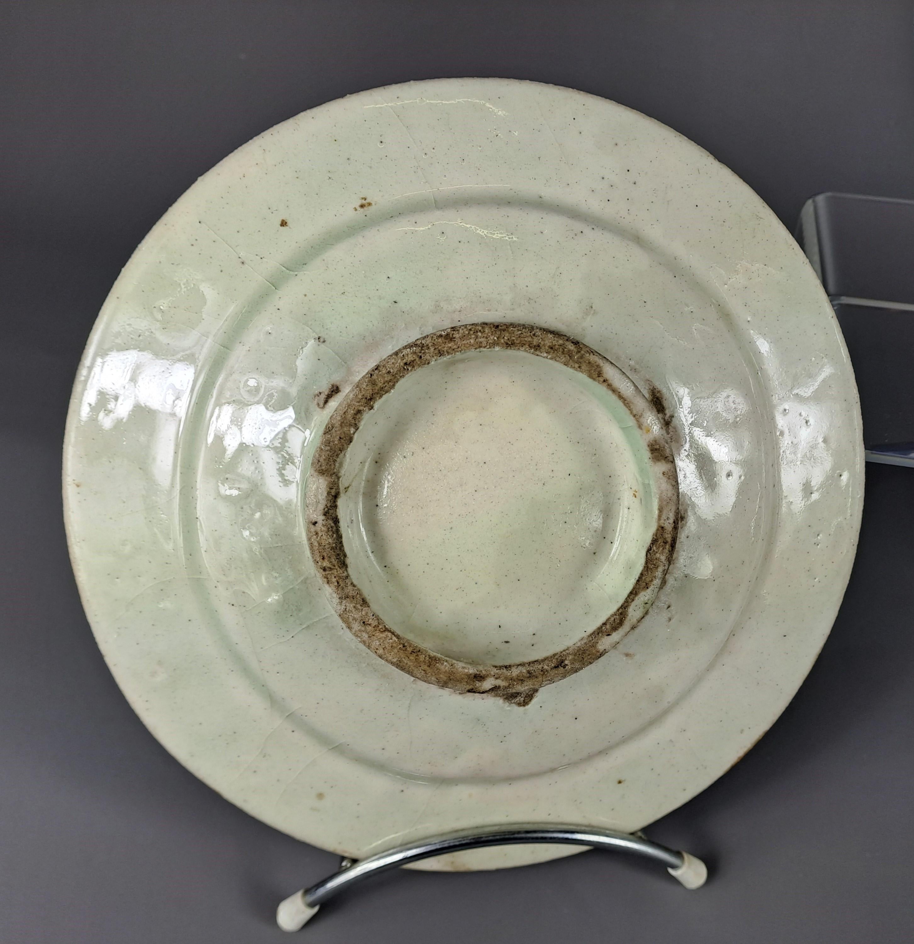 Collection of Persian Glazed Ceramic Plates - Islamische Kunst - 18. Jahrhundert im Angebot 2