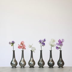 Collection of Zinnvasen von Just Andersen, 1920er Jahre, Dänemark