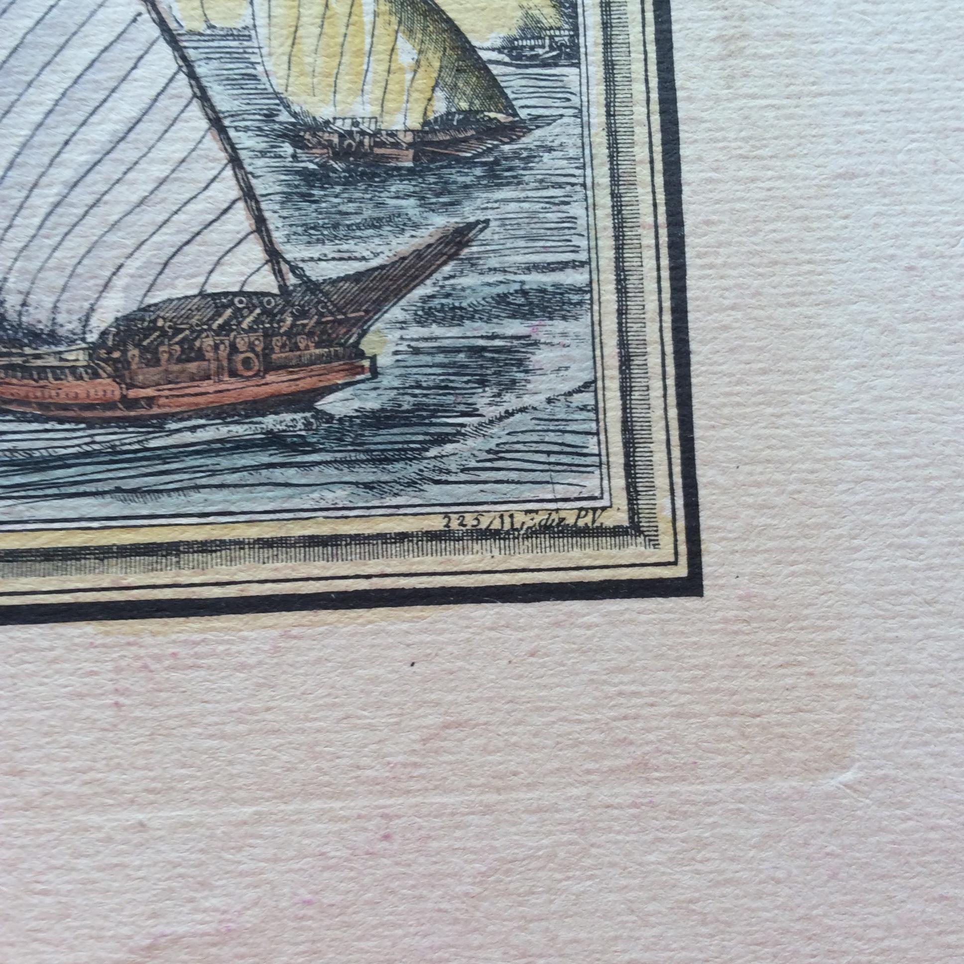 Kollektion von Pieter F.H. Farbgravurdrucke von Bruegel aus dem 18. Jahrhundert 6