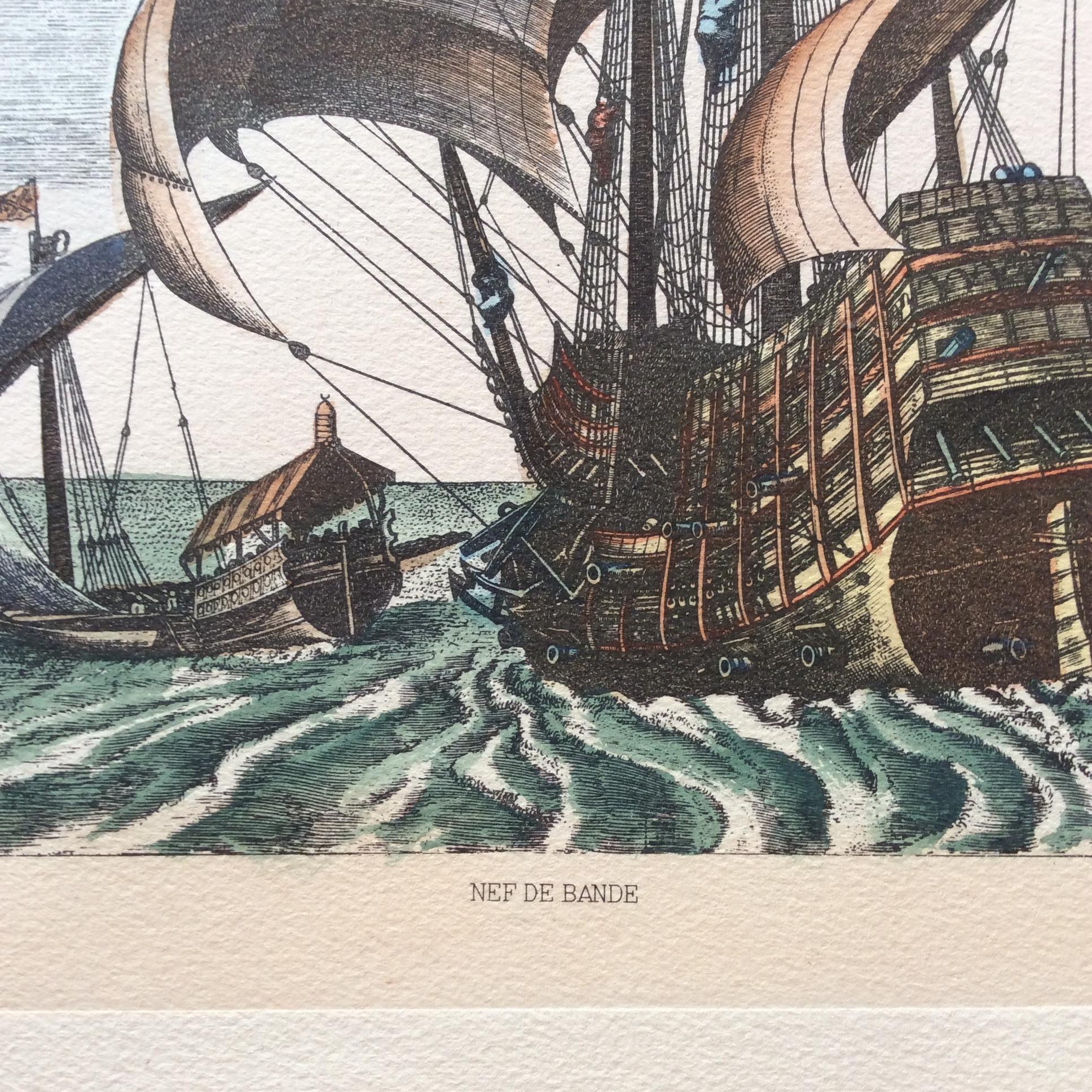 Kollektion von Pieter F.H. Farbgravurdrucke von Bruegel aus dem 18. Jahrhundert (Französisch)