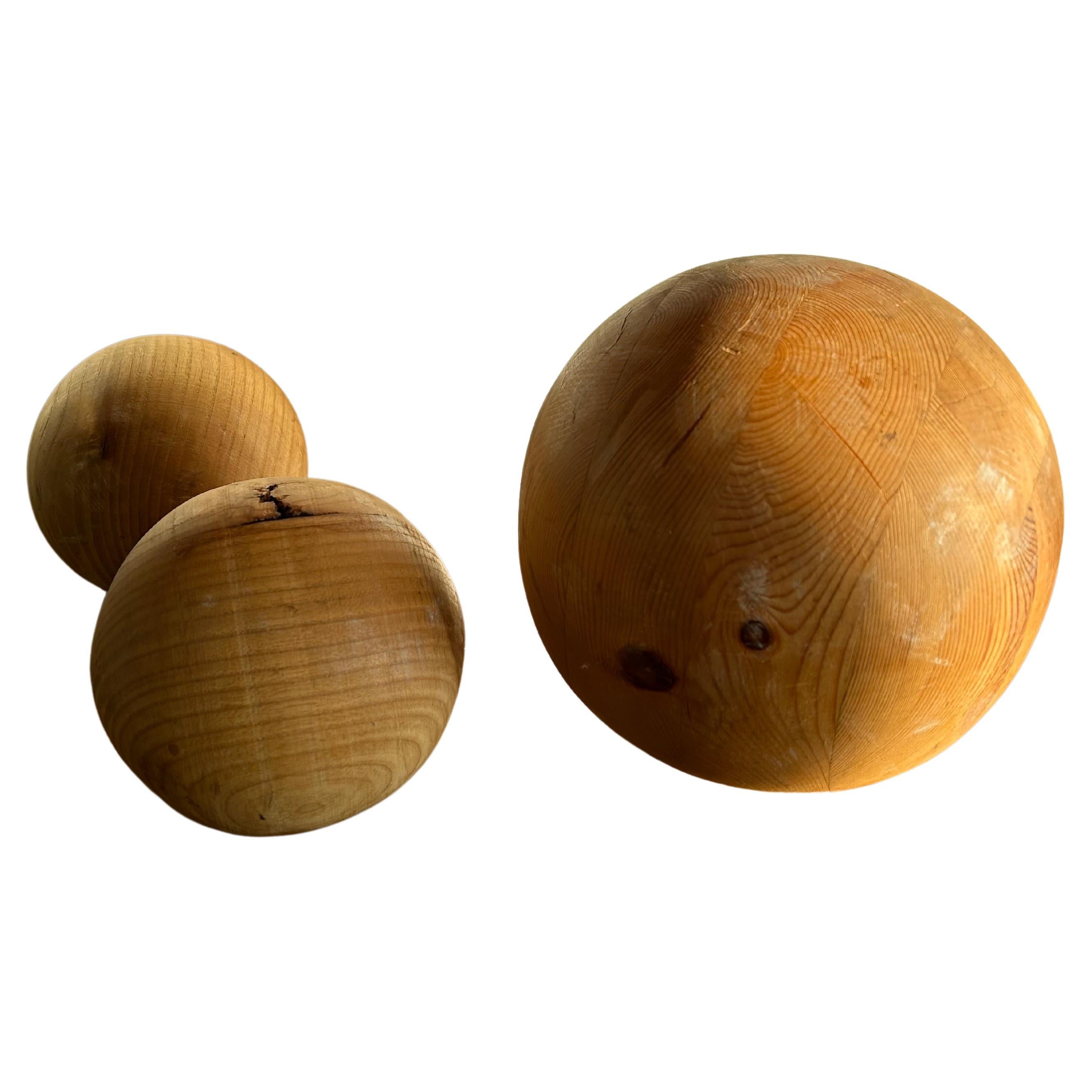 Collection of Pine Balls, Denmark, 1970s For Sale